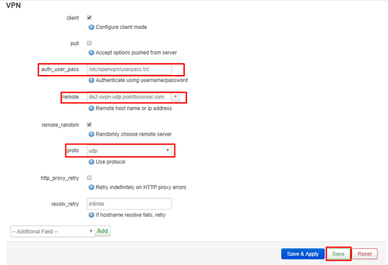 Additional-Field-drop-down